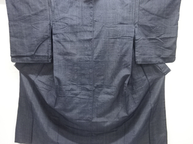 JAPANESE KIMONO / ANTIQUE HITOE KIMONO / SILK / TSUMUGI